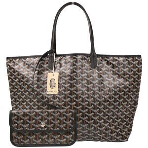 Goyard Black Saint Louis PM Tote Bag